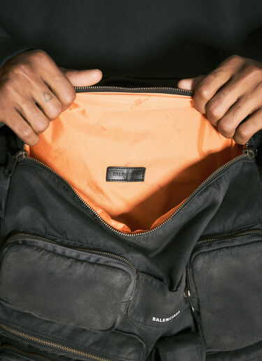 Balenciaga Superbusy Large Sling Bag Black bal0157051