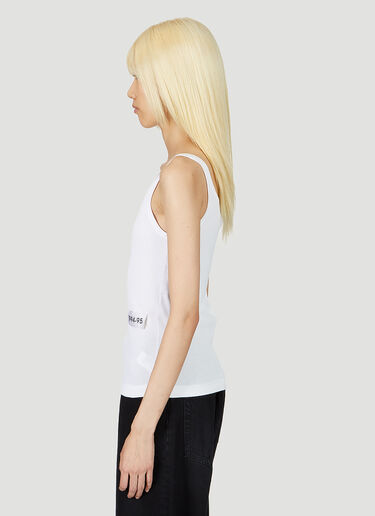 Dolce & Gabbana Kim Scoop Neck Tank Top White dol0252008