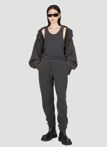 Washed Heavy Track Pants Entire Studios Washed Heavy Track Pants Black ent0353006