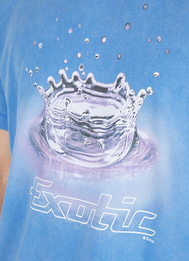 Eytys Jay Splash T-Shirt Blue eyt0350010