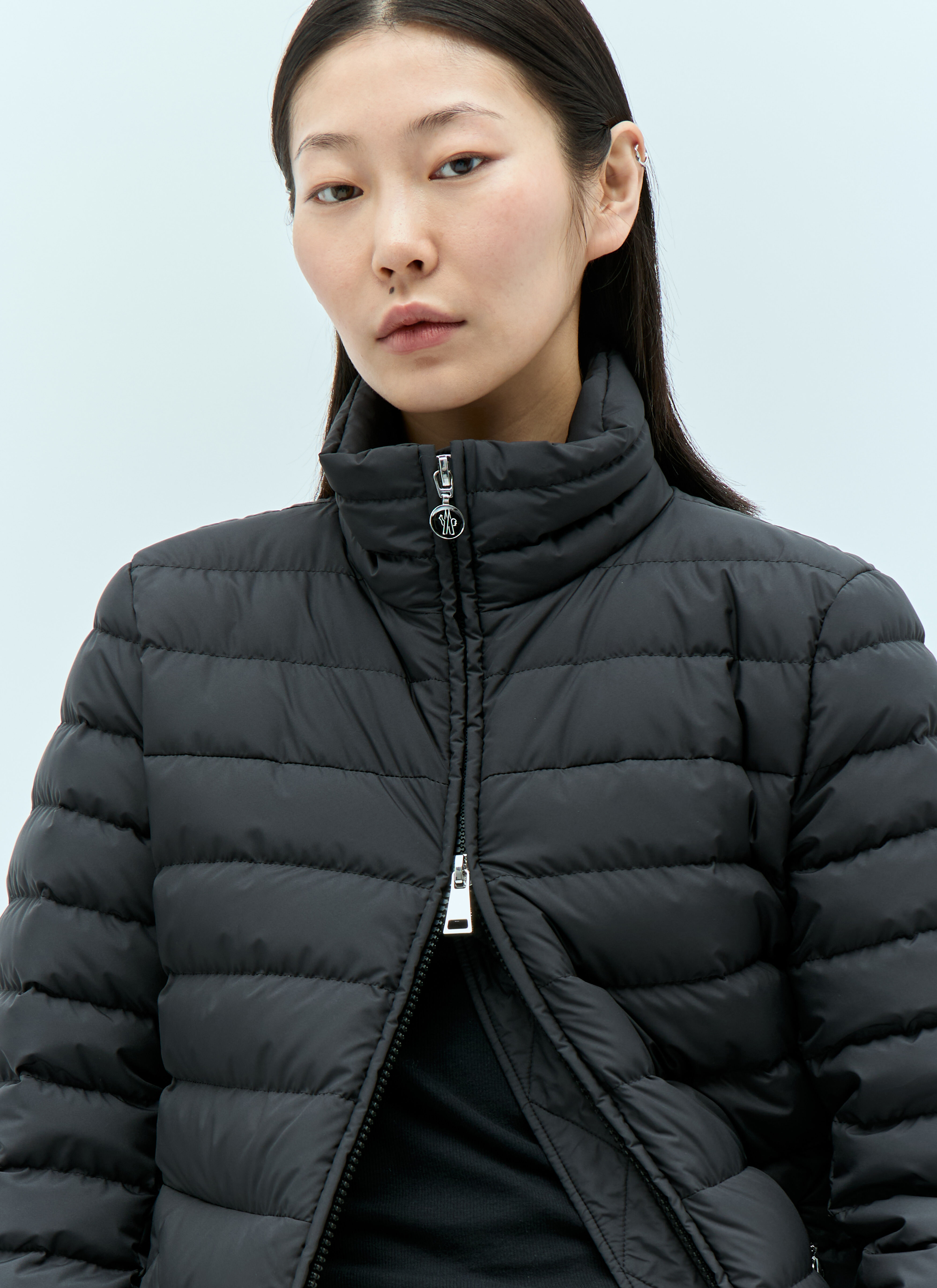 商品画像：ブラック Avocetteロングダウンジャケット : ロングダウン 3