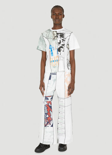 P.A.M. Upcycle Smooth Pace T-Shirt White pam0347013