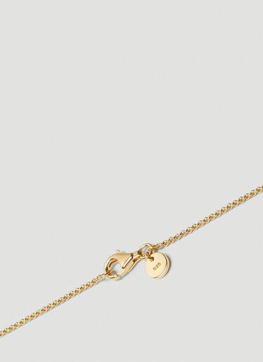 Tom Wood 10.10 Fortune Pendant Necklace Gold tmw0310002