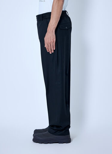 LN-CC® - Moncler RE/ICONS: Tailored Wool Trousers - Black Moncler RE/ICONS Tailored Wool Trousers Black mon0166071