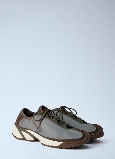 Our Legacy Klove Panelled Sneakers Brown our0164045