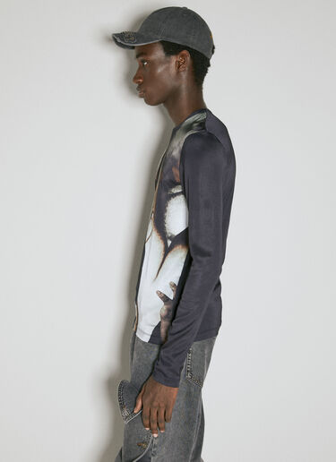 Body Collage Long Sleeve T-Shirt Y/Project Body Collage Long Sleeve T-Shirt Black ypr0354001