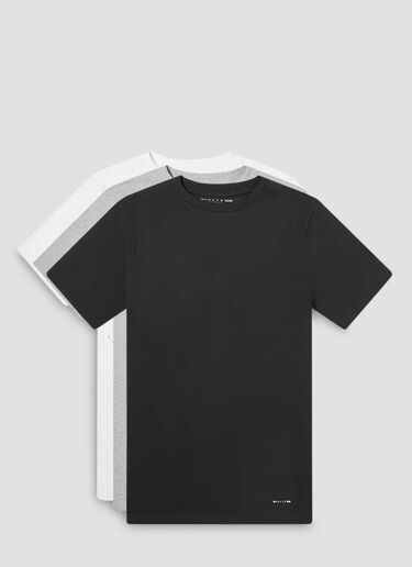 1017 ALYX 9SM 3 Pack Short-Sleeved T-Shirt Black aly0143011