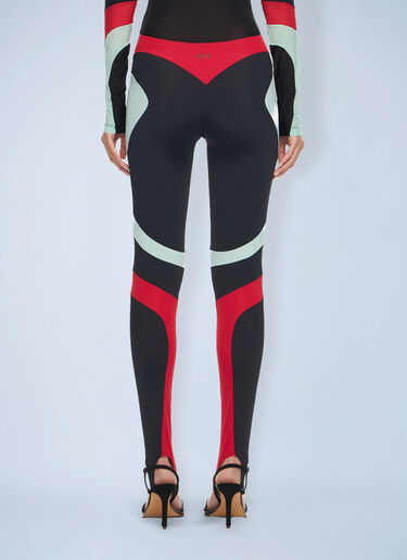 Off-White Color Block Leggings Black ofw0264036