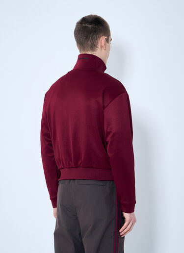 adidas by Wales Bonner Track Zip-Up Sweatshirt Burgundy awb0359026