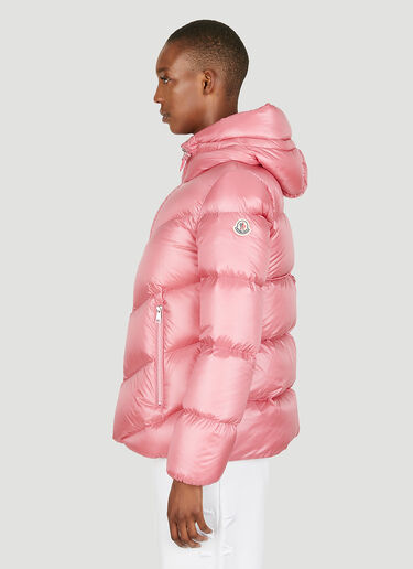 Moncler Chambon Hooded Puffer Jacket Pink mon0249006
