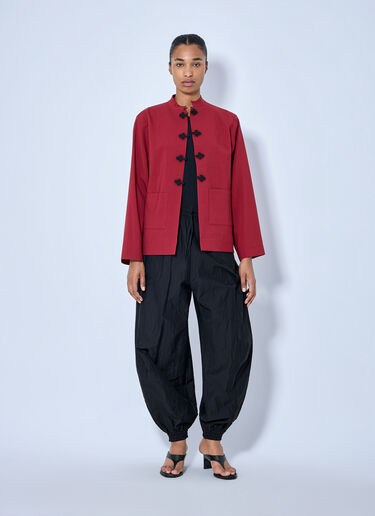 LN-CC® - RÓHE: Pankou Closure Jacket - Red RÓHE Pankou Closure Jacket Red roe0265003