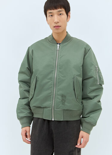 Stüssy Reversible Bomber Jacket Green sts0158001