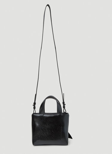 Musubi Knotted Mini Shoulder Bag Acne Studios Musubi Knotted Mini Shoulder Bag Black acn0252004