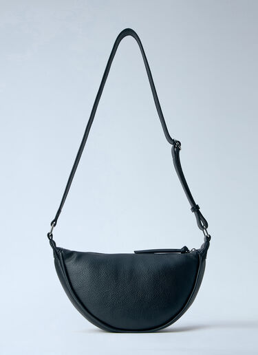 Half-Moon Leather Shoulder Bag Vivienne Westwood Half-Moon Leather Shoulder Bag Black vvw0263046