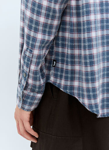 Stüssy Matthew Plaid Shirt Navy sts0158009