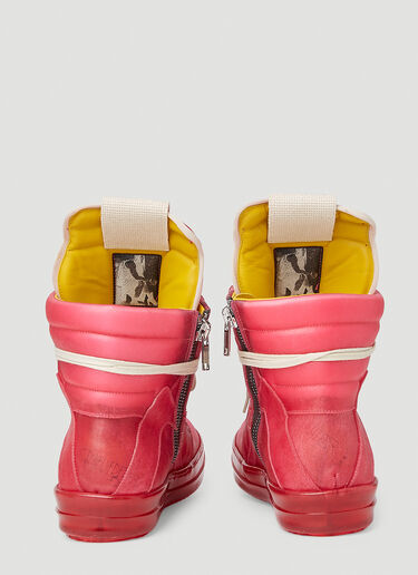 Rick Owens Geobasket Sneakers Pink ric0151026