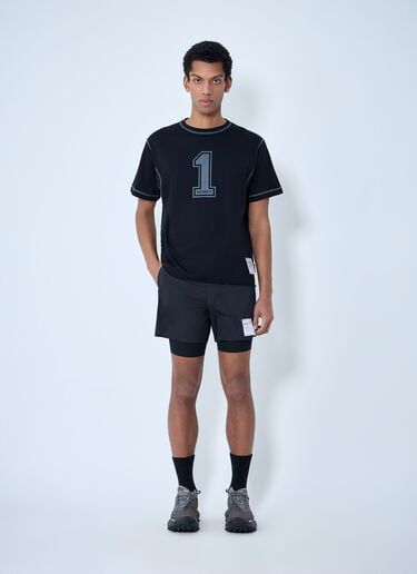 Satisfy Elasticated Waist Performance Shorts Black sat0162007