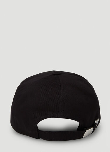 Balmain 刺绣徽标棒球帽 黑色 bln0151050