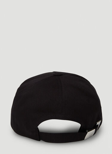 Logo Embroidery Baseball Cap Balmain Logo Embroidery Baseball Cap Black bln0151050
