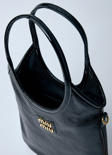 Miu Miu IVY Patent Crossbody Bag Black miu0260052