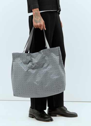 Bao Bao Issey Miyake Cart One-Tone Tote Bag Grey bao0156002