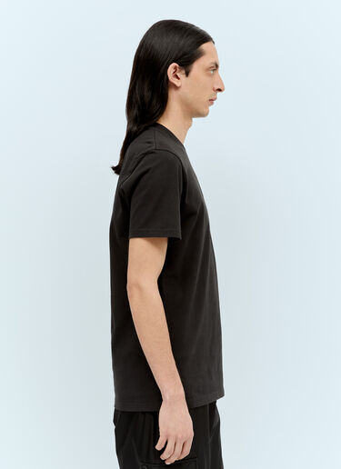 Moncler 로고 패치 티셔츠 블랙 mon0156016
