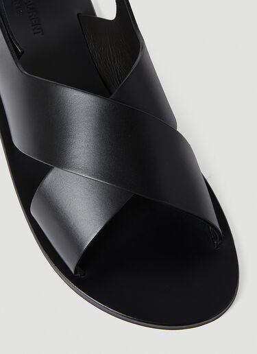 Mojave Sandals Saint Laurent Mojave Sandals Black sla0151040
