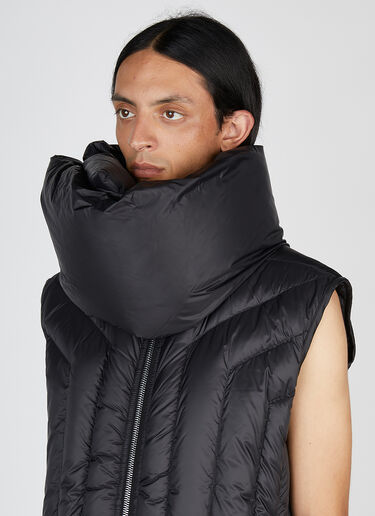 Rick Owens Gimp Sleeveless Jacket Black ric0153005