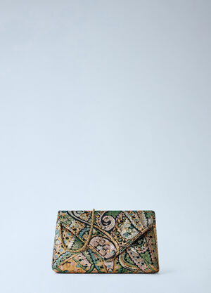 Dries Van Noten Embroidered Clutch Bag Multicolor dvn0266036