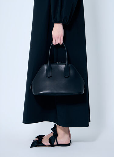 The Row Medium Devon Handbag Black row0259024