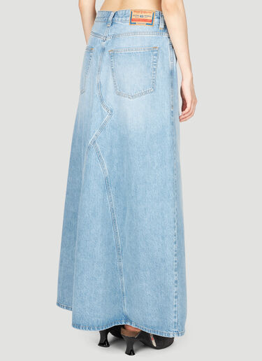 Diesel De-Pago Denim Maxi Skirt Blue dsl0255024