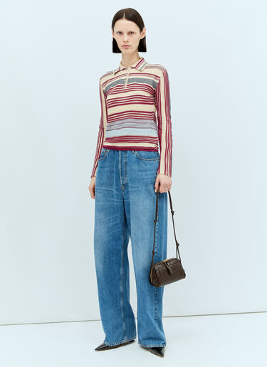 Bottega Veneta 스트라이프 니트 스웨터 멀티컬러 bov0257014
