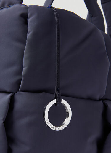 Bottega Veneta Large Arco Padded Tote Bag Navy bov0155024