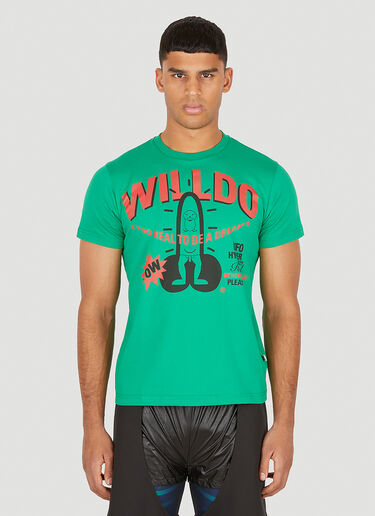 Walter Van Beirendonck Willdo T-Shirt Green wlt0150019