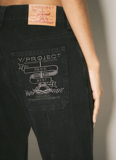 Y/Project Evergreen Paris' Best Jeans Black ypr0358006