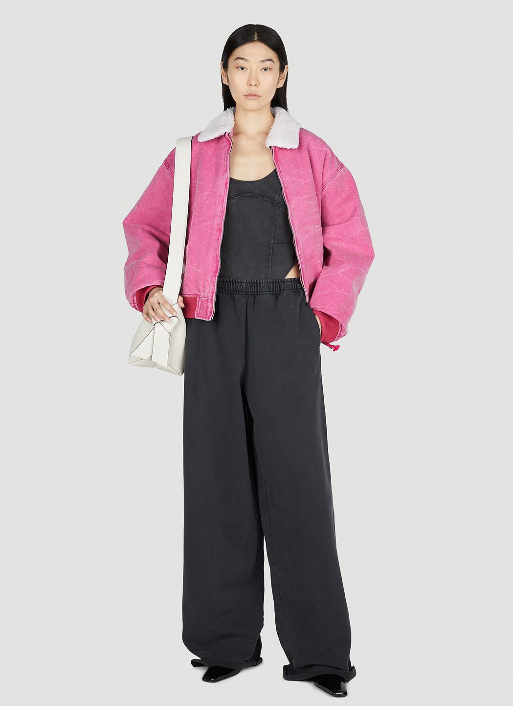 パーティを彩るご馳走や Pink in Jacket Bomber Denim Studios Acne für LN-CC® | Damen ジャケット・アウター