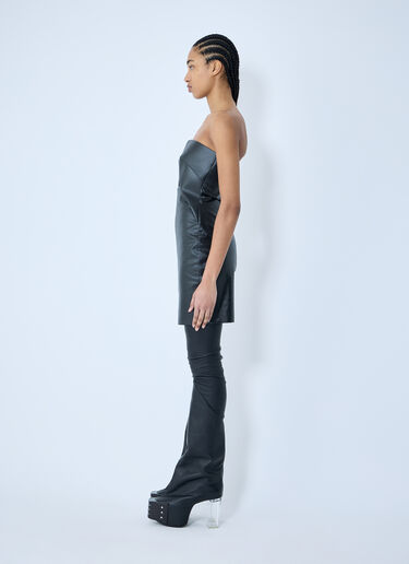 Rick Owens Prong Mini Dress Black ric0259016