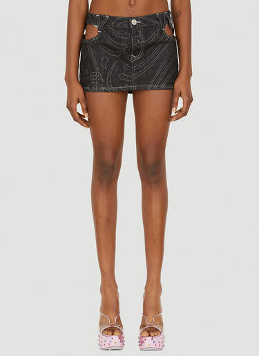 Foam Skirt Vivienne Westwood Foam Skirt Black vvw0251009