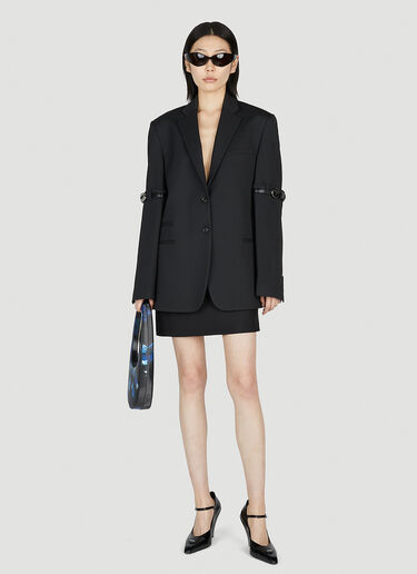 Coperni Hybrid Tailored Blazer Black cpn0252002