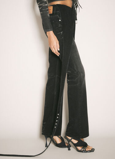 Y/Project Wrap-Belt Jeans Black ypr0258003
