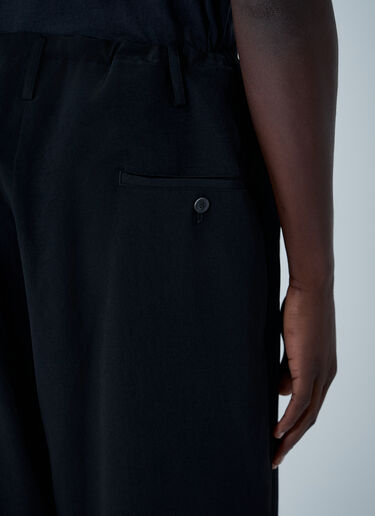 Yohji Yamamoto New Standard String Pants Black yoy0162003
