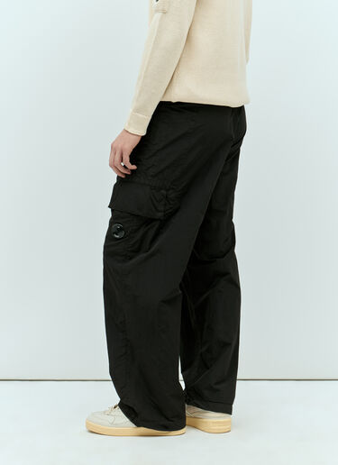 C.P. Company Flatt Nylon Cargo Pants Black pco0155015