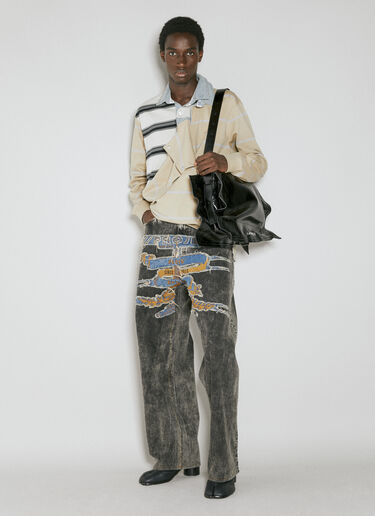 Y/PROJECT Paris' Best Patch Jeans Black ypr0153010