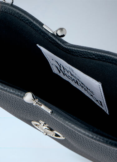 LN-CC® - Vivienne Westwood: Belle Heart Frame Purse - Black Vivienne Westwood Belle Heart Frame Purse Black vvw0265051