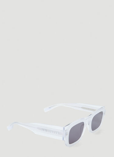 MCQ Striae Sunglasses White mkq0247041