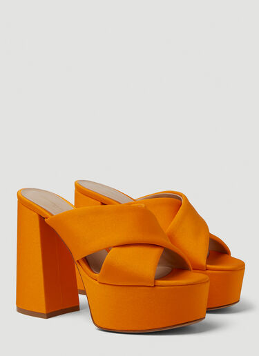 Gianvito Rossi Sue Platforms Orange gia0249029