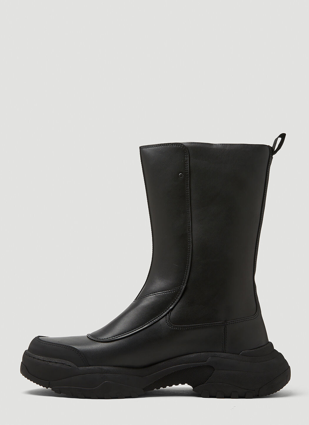 GmbH High Top Workwear Boots in Black | LN-CC