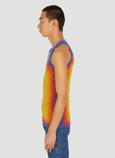 Y/Project Gradient Knit Tank Top Orange ypr0349008