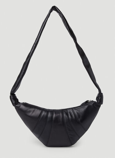 Lemaire Small Croissant Shoulder Bag Black lem0252018