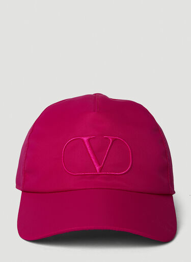 Valentino Vロゴベースボールキャップ ピンク val0150024